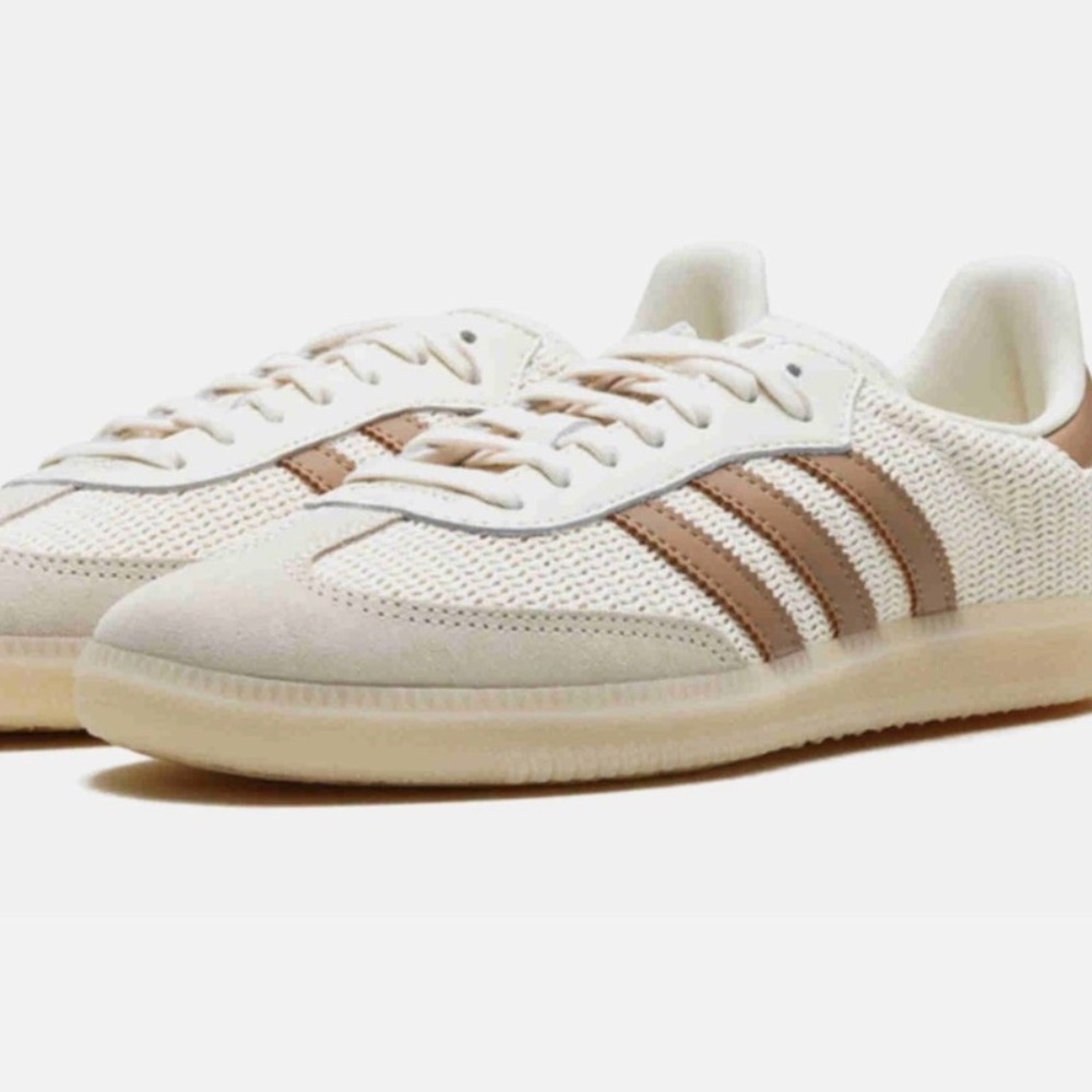 Adidas Sambas OG mens cream/White size 9 NIB womens
